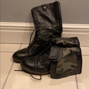 Steve Madden Combat Boots